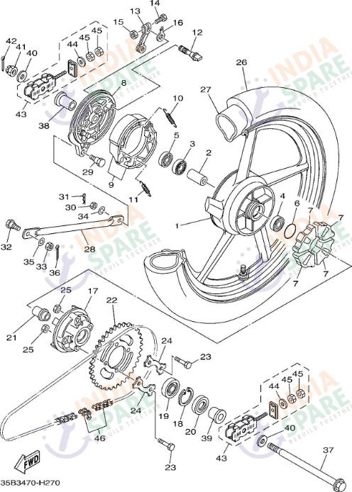 REAR WHEEL
